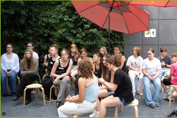 Modul 3 mit Jugendlichen der  Pfarrei Heilig Kreuz Kamen