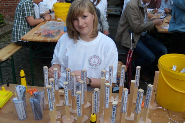 girl on  a table