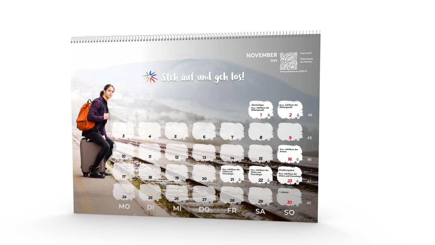Go4peace Kalenderblatt November