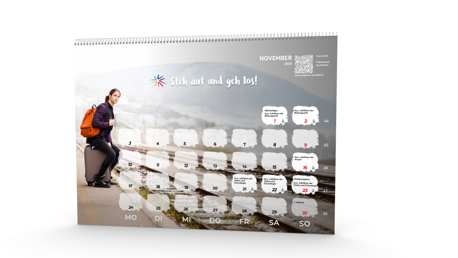 Go4peace Kalenderblatt November
