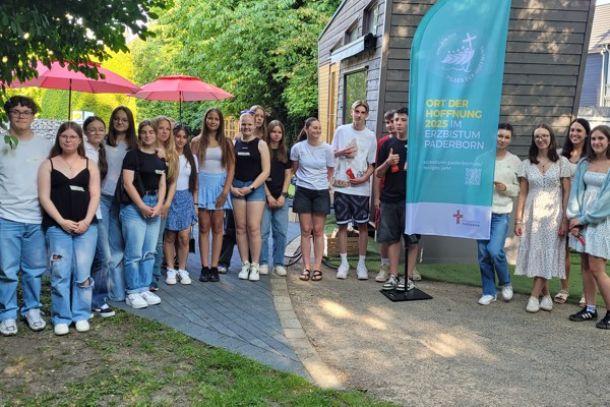 Modul 3 mit Jugendlichen der  Pfarrei Heilig Kreuz Kamen